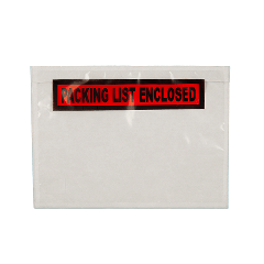 Packing list envelope