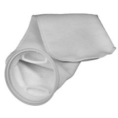 200 Micron Polyester Felt Filter Bag with Plastic Flange - Size 2