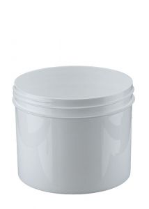 32 oz. Wide Mouth White Plastic Jar