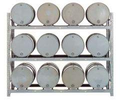 Convertible Rack Starter Unit 12 Drums Horizontal Storage