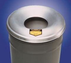 Justrite® Cease-Fire® Safety Drum Cover fits 12 - 15 Gallon Container