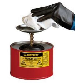 Justrite® 1 Pint Plunger Cans