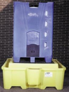 2000i One-Piece IBC Spill Pallet With Drain