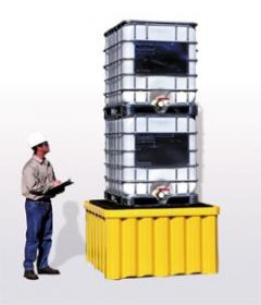 All Poly IBC Spill Pallet With Drain