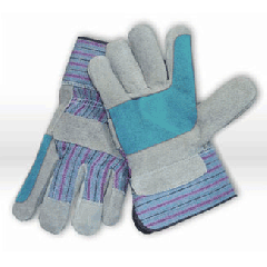 Double Leather Palm Work Gloves