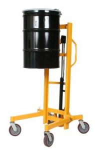 High Lift Hydraulic Drum Handler 880 lb. capacity