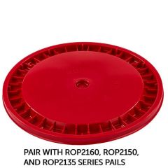 Snap On cover for red bucket