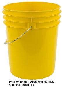 5 Gallon Yellow Bucket