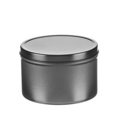 Metal tin with lid - 1 lb