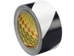 Vinyl Safety Marking Tape - Black/White