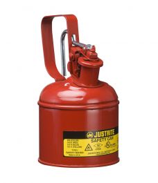 Justrite® Type I Premium Coated Steel Safety Can 1 Quart