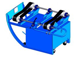 Portable Drum Rotator TEFC Motor