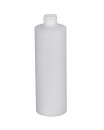 Plastic Round Cylinder Bottle – 16 oz.