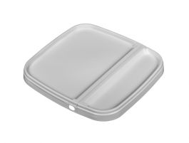 6.5 Gallon EZ Stor® Plastic Container Hinged Lid