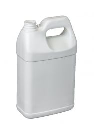 F-Style White HDPE Bottle – 1 Gallon