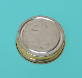 Tin Screw Cap for Metal Can - 1 1/4 Inch Alpha