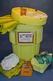 65 Gallon Hazardous Spill Response Kit Plus