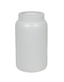 ½ Gallon Plastic Wide Mouth Jar