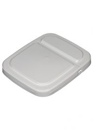 2 Gallon Clear EZ Stor® PP Plastic Container w/Handle