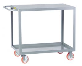 LITTLE GIANT® Welded Service Cart with 18 x 24 Shelves