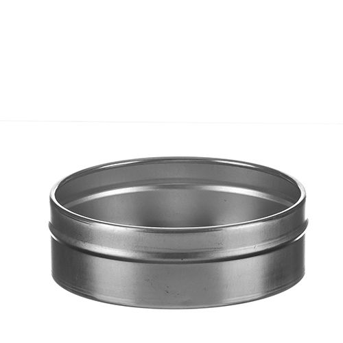JKLcom Aluminum Metal Tins 3oz/90ml,from 5ml to 250ml options, Black Tins  Round Tin Cans