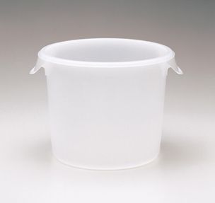 5723-24 6 Qt Round Rubbermaid® Food Storage Container - Semi-Clear Poly -  Basco USA