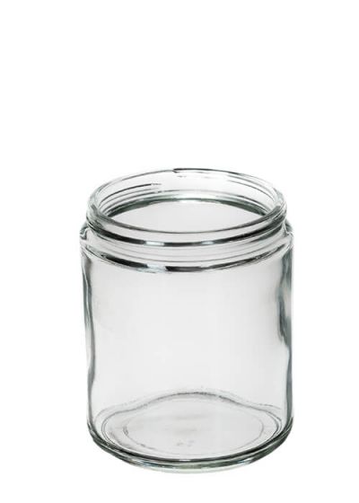 12oz Glass Straight-Sided Jar - 83/400 Finish
