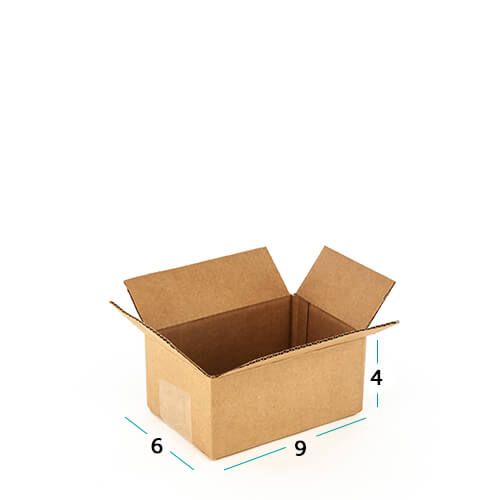 9x6x4 Inch Pack of 25 Cardboard Shipping Boxes 