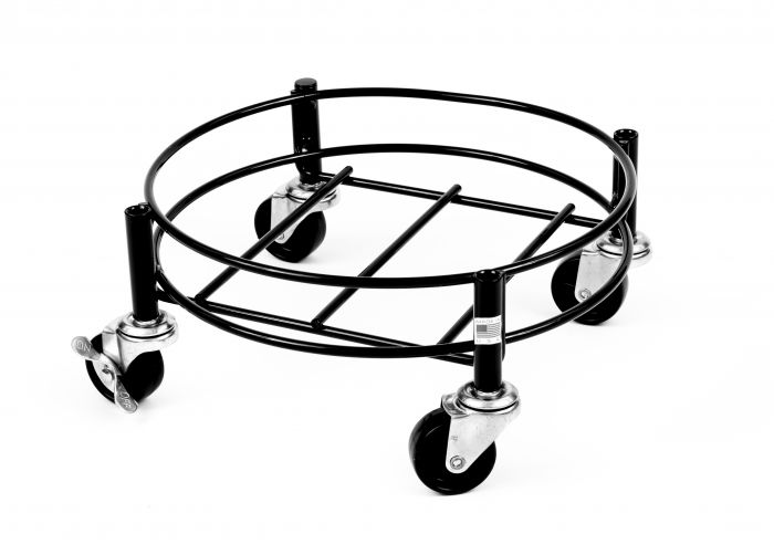 5-7 Gallon Adjustable Pail and Drum Dolly, Phenolic Casters