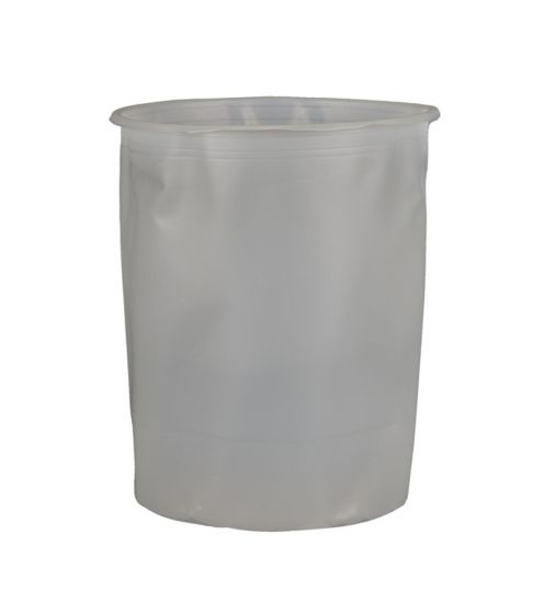 NP2150W-CD-100 5 Gallon Plastic Bucket, Open Head, 100 Mil - White