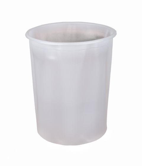 NP2150W-CD-100 5 Gallon Plastic Bucket, Open Head, 100 Mil - White - Basco  USA