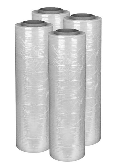 Cling Pallet Shipping Clear 20 Micron Moving Supplies by PofA Stretch Film Plastic Wrap Roll 1 Pack Furniture Industrial Heavy Duty Shrink Wrap for Packing 17 Inch x 1100 Feet x 80 Gauge