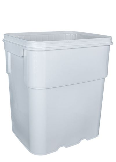 1 Gallon Tall EZ Stor® Plastic Container Hinged Lid
