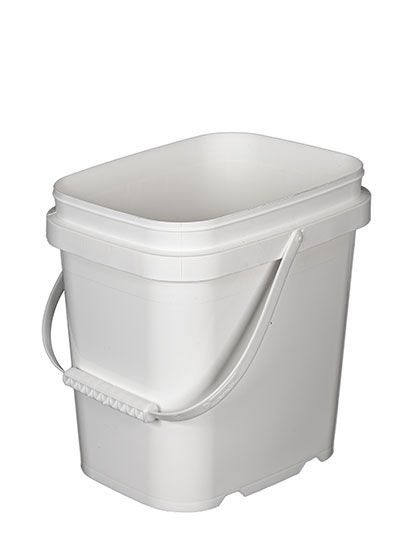1 gal. Tall EZStor Bucket Pail and lid, 12 Pack, Included Reclosable Lids