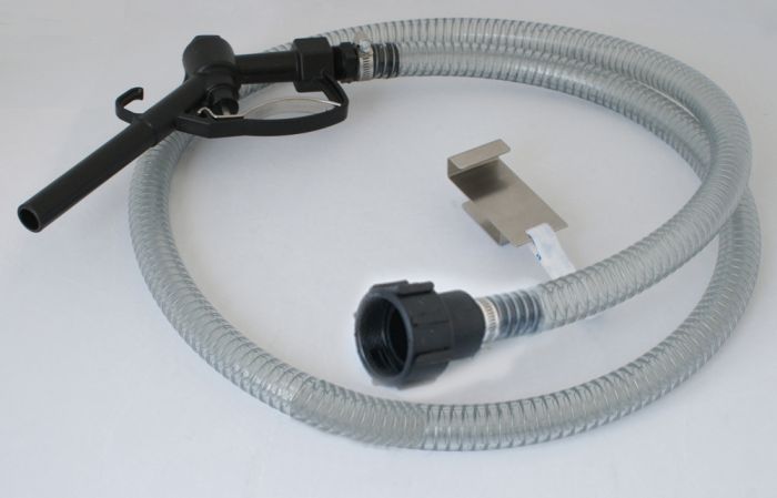 IBC Adapter  & 5mt of 3/4" Clear braided PVC Hose IBC DELIVERY NOZZLE KIT 