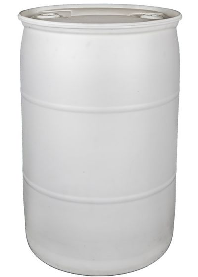 1 white 35 Gallon plastic non food grade barrel drum local pickup 19007. 