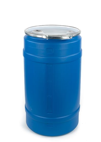 30 Gallon Blue Open Head Unlined Steel Drum - Illing Company