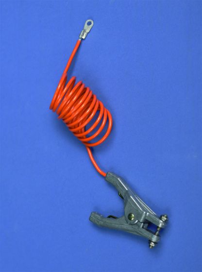 Clamp 10 ft. RAC-10 Coiled Grounding Wire