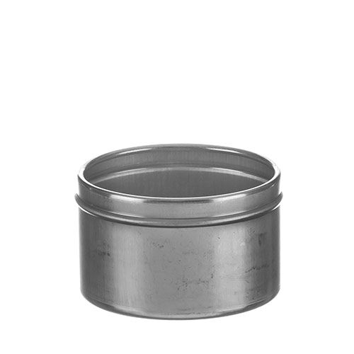 24 2oz Deep Round Steel Tin Can Quantity 