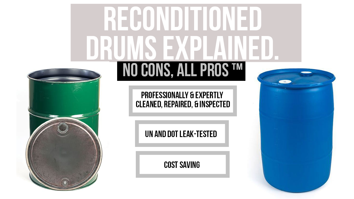 Reconditioned Drums Explained